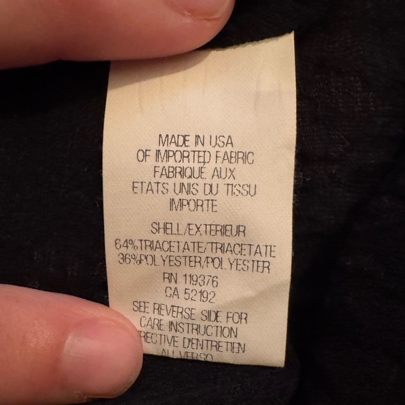 Helmut Lang- Black Gauze Sleeveless Top - Picture 6 of 6